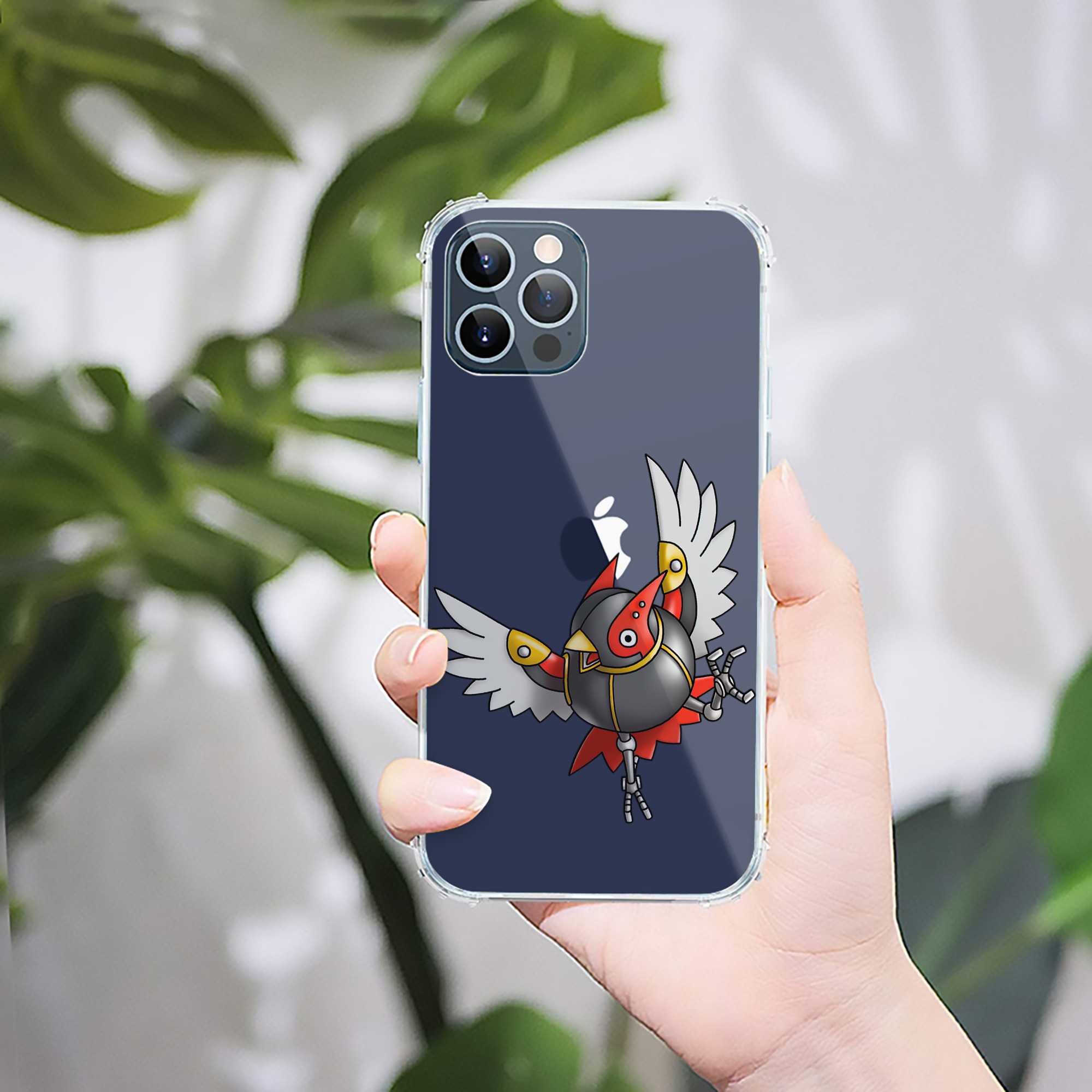 （画像用） ドラゴンクエスト Doragon Kuesuto Dragon Quest 【iPhone 12シリーズ対応】透明スマホケース（クリアソフトケース）